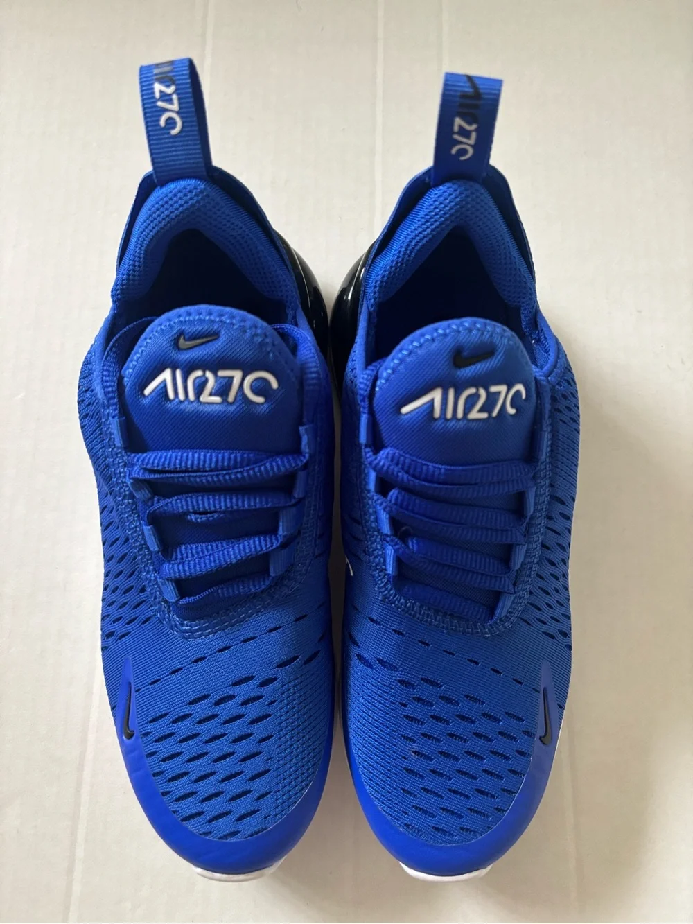 New! Nike Air Max 270 (GS) Youth Size 3.5 Racer Blue